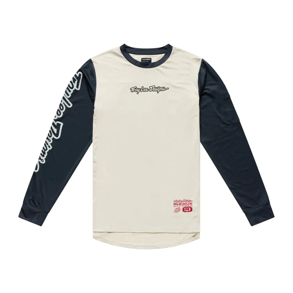 Troy Lee Designs Ruckus maglia moto Pumice Carbon manica lunga