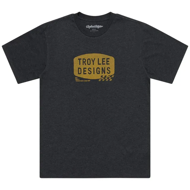 Troy Lee Designs Stamp t-shirt uomo nera heather