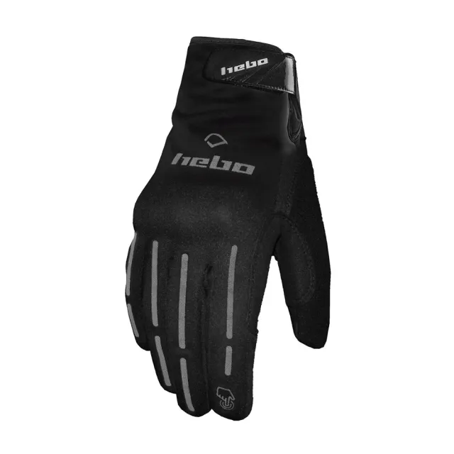 Hebo Climate Pad HB1302 guanti moto softshell neri S