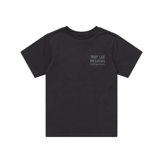 Troy Lee Designs Paint Shop T-Shirt Donna Manica Corta Carbon