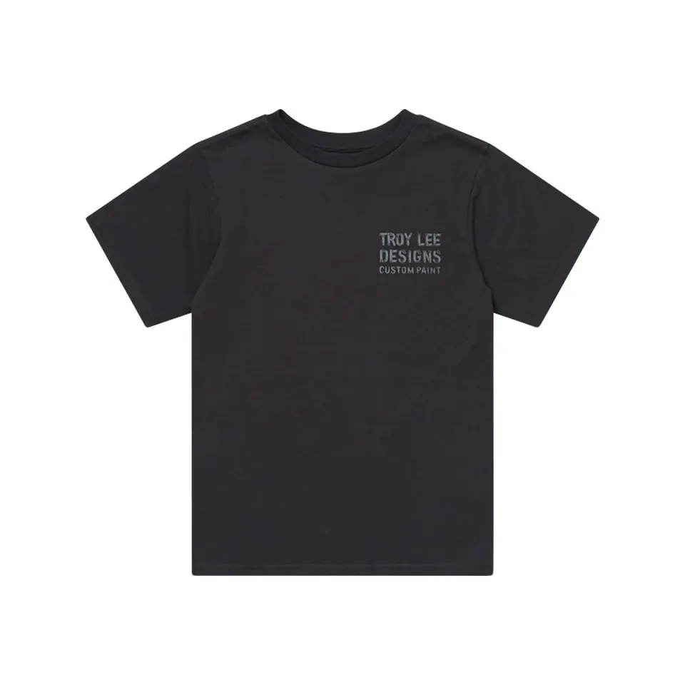 Troy Lee Designs Paint Shop T-Shirt Donna Manica Corta Carbon