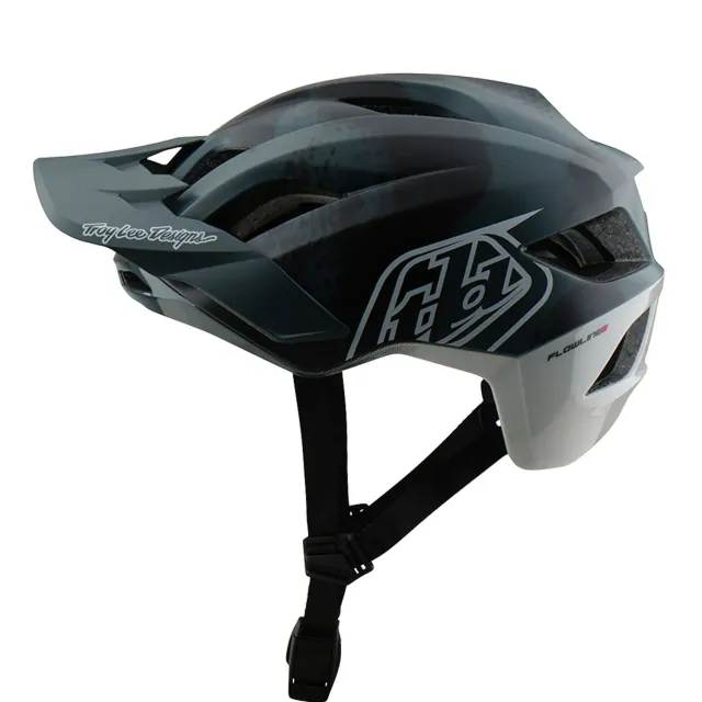 Troy Lee Designs Flowline SE Badge Camo casco mtb grigio