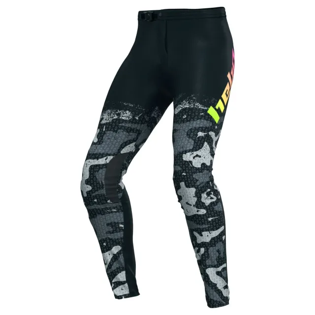 Hebo Pro pantalone trial camo con protezioni