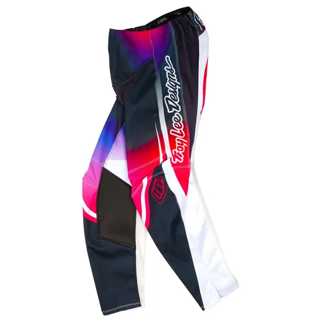 Troy Lee Designs GP Pro Drip pantaloni moto ragazzo nero viola