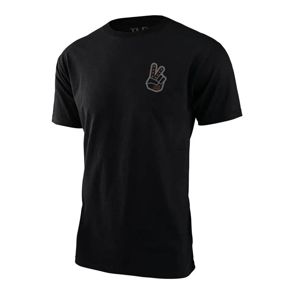 Troy Lee Designs Peace Out t-shirt uomo nero grigio