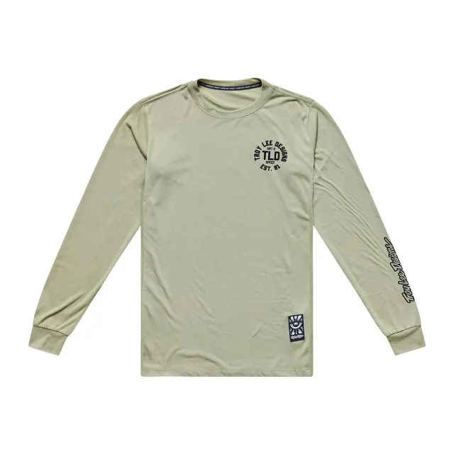 Troy Lee Designs Skyline Ride LS Tee maglia MTB manica lunga Salvia