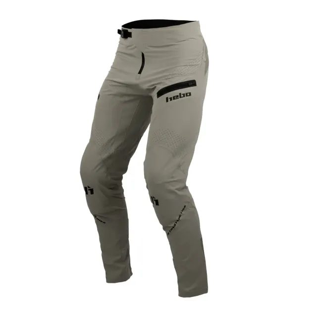 Hebo Tech Pants Stone pantaloni trial protezioni ginocchia
