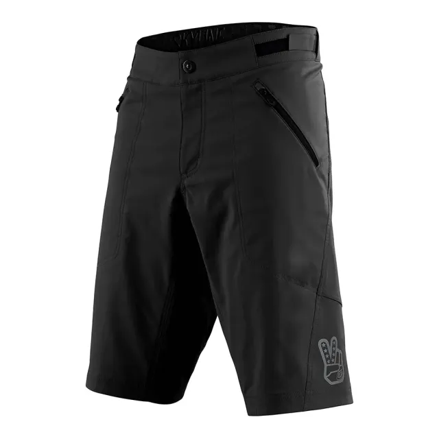 Troy Lee Designs Skyline Solid pantaloncini bici neri fondello