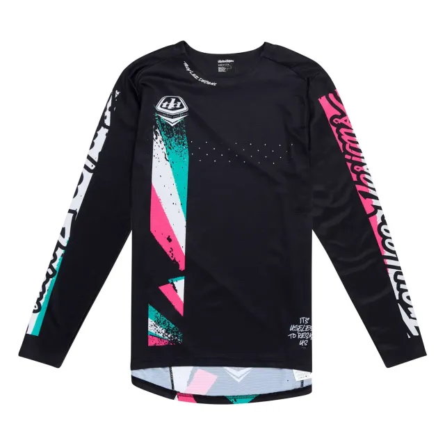 Troy Lee Designs Sprint maglia MTB nera manica lunga gara