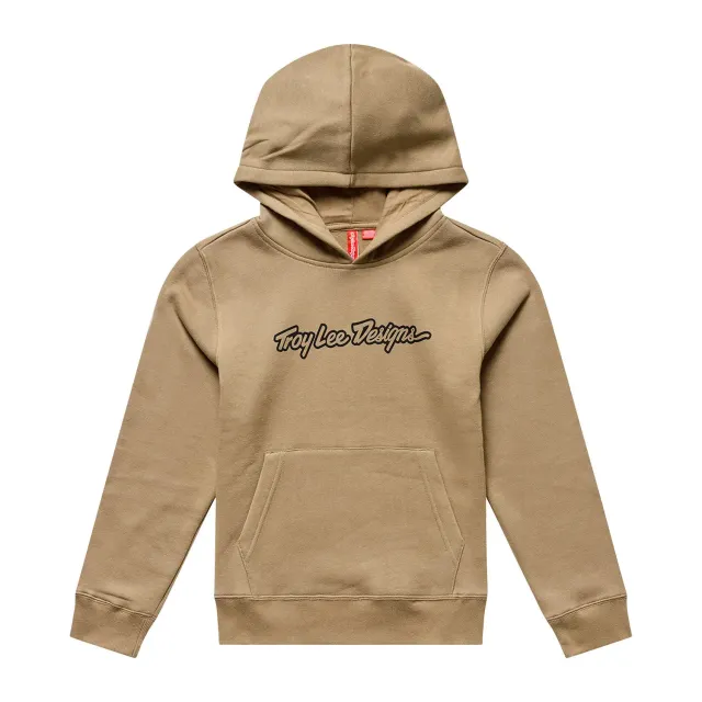 Troy Lee Designs Signature felpa ragazzo sienna cappuccio