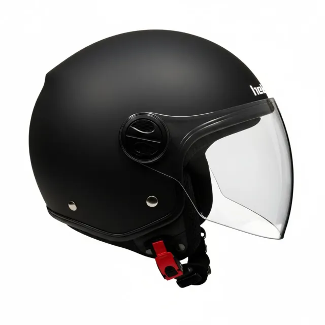 Hebo OF819 Street One casco jet nero opaco omologato