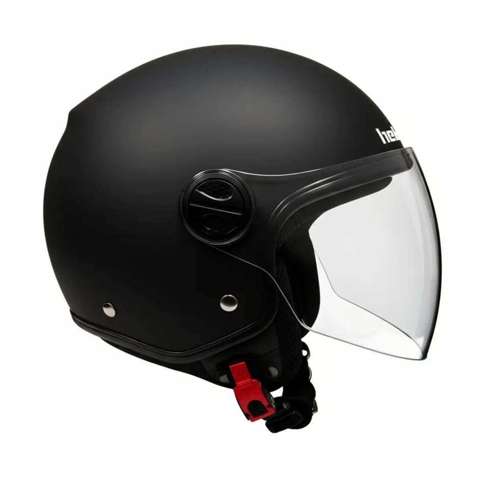 Hebo OF819 Street One casco jet nero opaco omologato