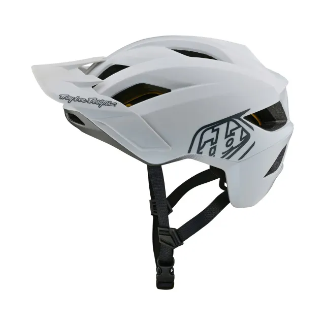 Troy Lee Designs Flowline casco bici MIPS bianco