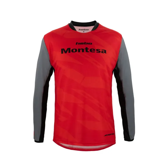 Montesa Classic maglia moto rossa traspirante
