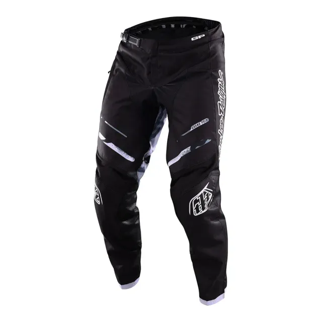 Troy Lee Designs GP Pro Blends pantaloni moto nero bianco