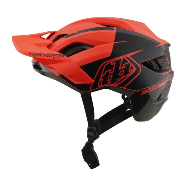 Troy Lee Designs Flowline SE casco mtb Coral Charcoal con MIPS