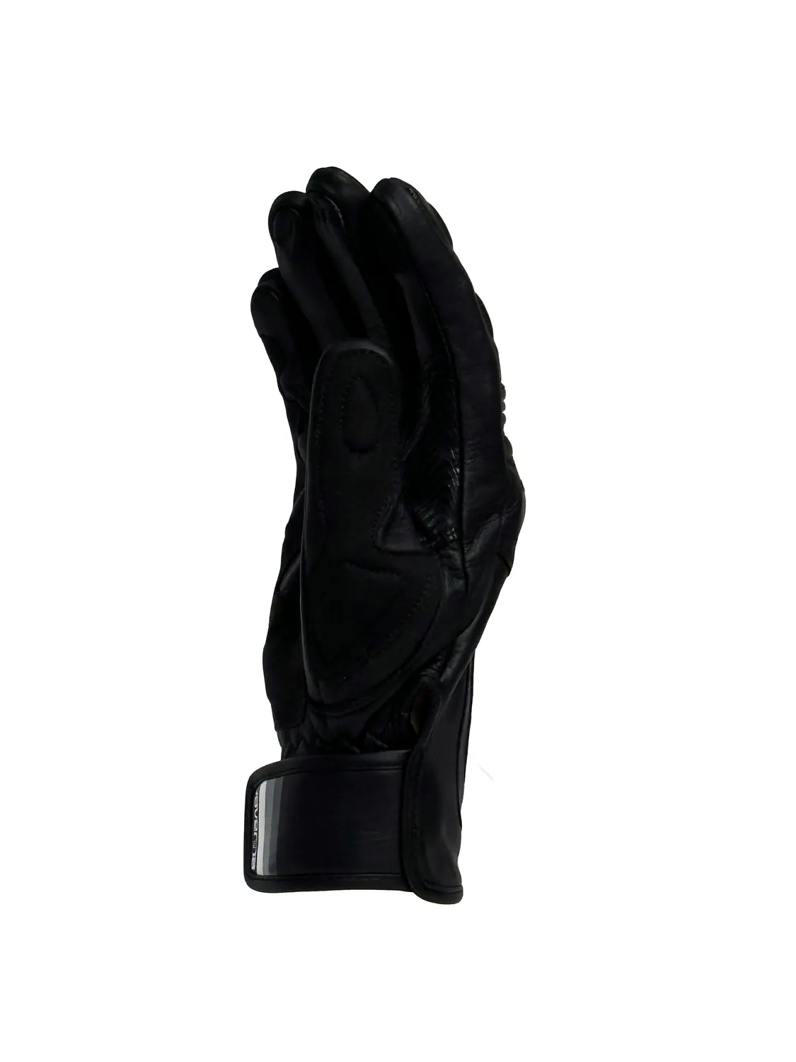 Ravenna Moto guanti moto pelle nero-grigio touchscreen