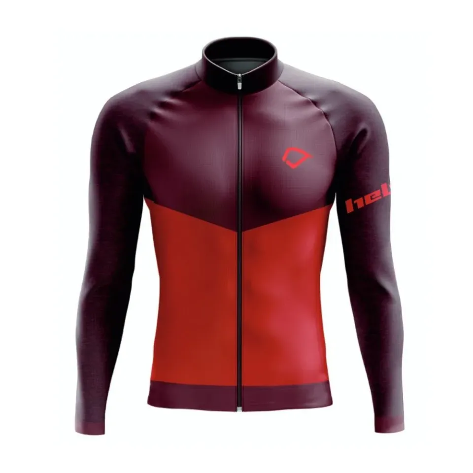 Hebo Regulator HB4020 giacca bici rossa antivento