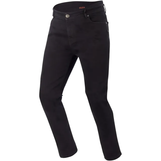 Segura Cosmic jeans moto uomo nero slim fit protezioni ginocchia