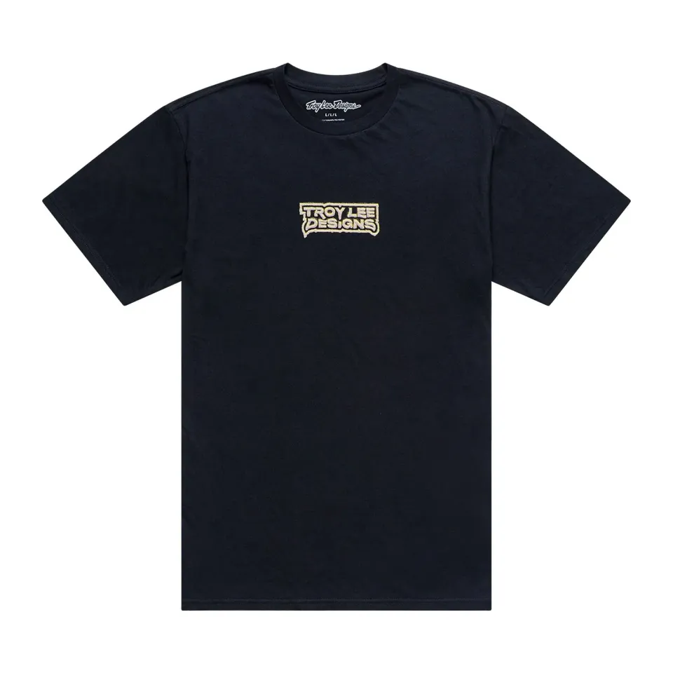 Troy Lee Medieval t-shirt uomo nera manica corta