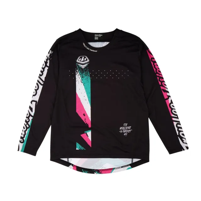 Troy Lee Designs Sprint maglia bici ragazzo Full Pull Black
