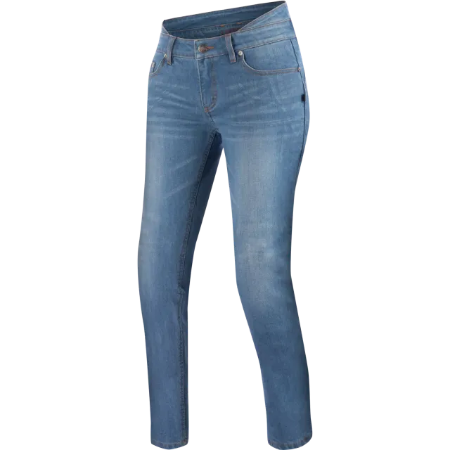 Segura Street Lady Rosco jeans moto donna blu stretch