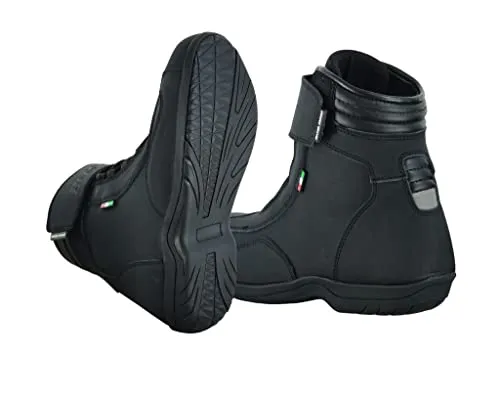 Bi Esse ST-City Scarpe Moto Pelle 43 Nero