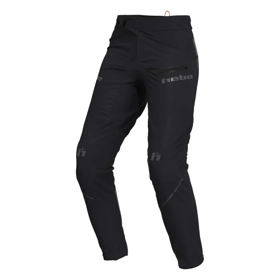Hebo Tech Pants pantaloni trial neri protezioni L2