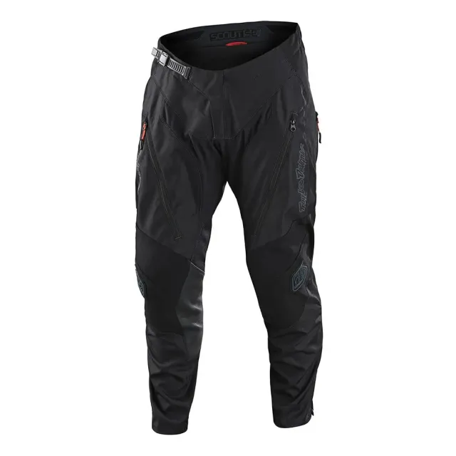 Troy Lee Designs Scout SE Solid Black pantaloni moto uomo
