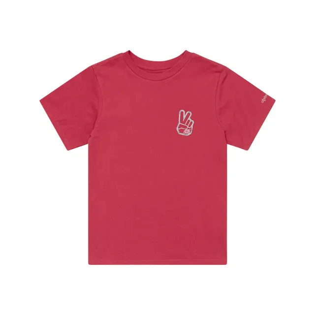 Troy Lee Designs Peace Out t-shirt donna fucsia manica corta