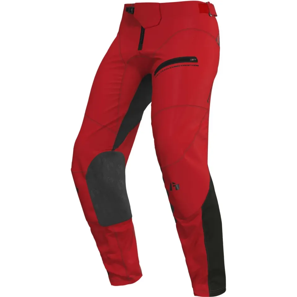 Hebo Scratch Xtrem pantaloni enduro rossi rinforzati