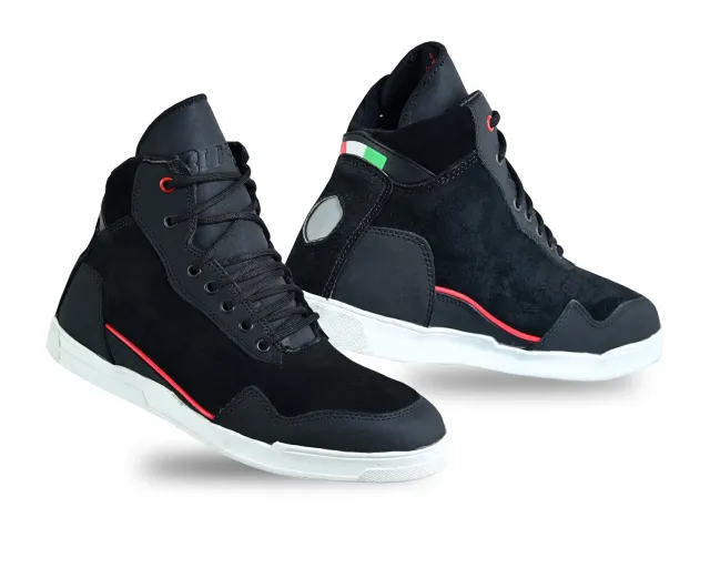 Bi Esse Evo-X Scarpe Moto Pelle Uomo Traspiranti 39 EU
