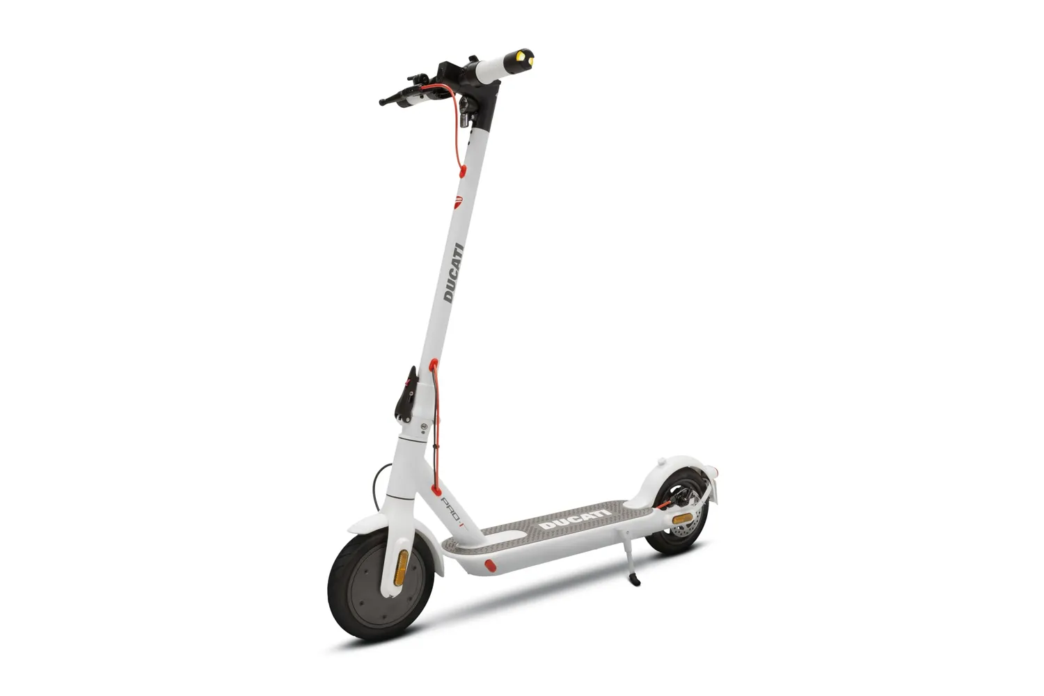 Ducati Pro-I Evo Monopattino Elettrico 350W Bianco Frecce