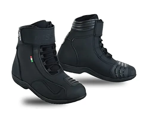 Bi Esse ST-City Scarpe Moto Pelle 43 Nero