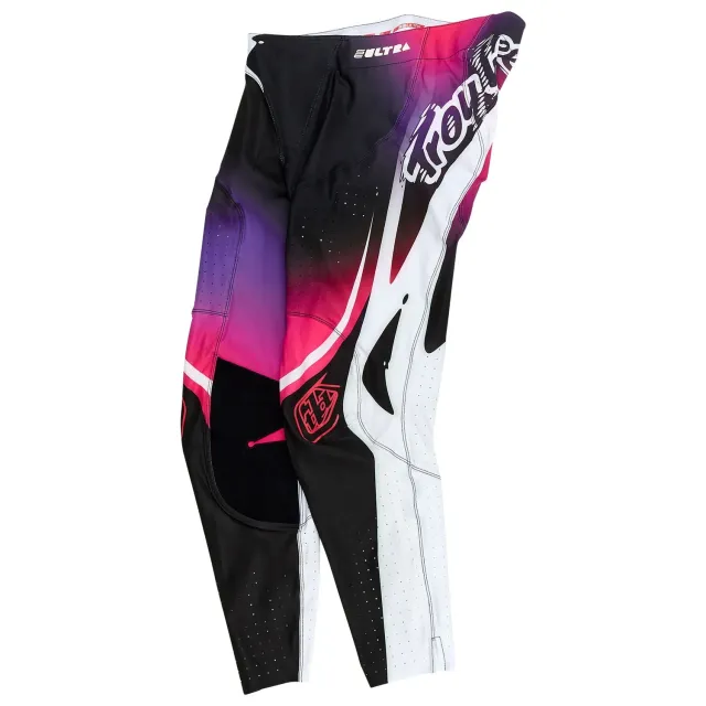 Troy Lee Designs SE Ultra Pantaloni Moto Black/Purple Airflow