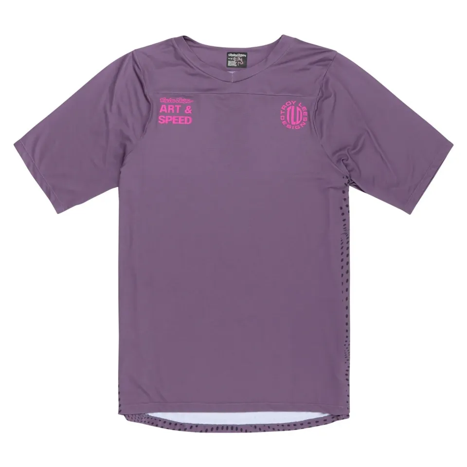 Troy Lee Designs Skyline maglia bici viola scuro manica corta