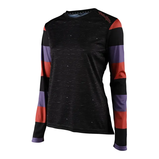 Troy Lee Designs Lilium maglia donna manica lunga Rugby Black