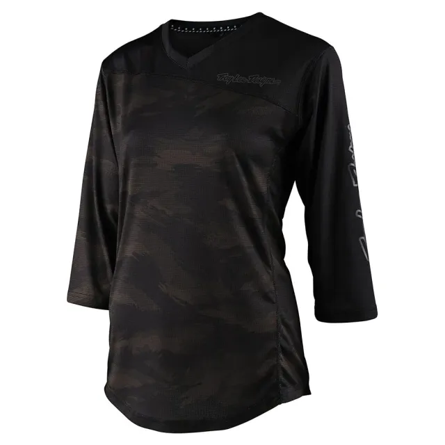 Troy Lee Designs Mischief Maglia MTB Donna Army Manica Lunga