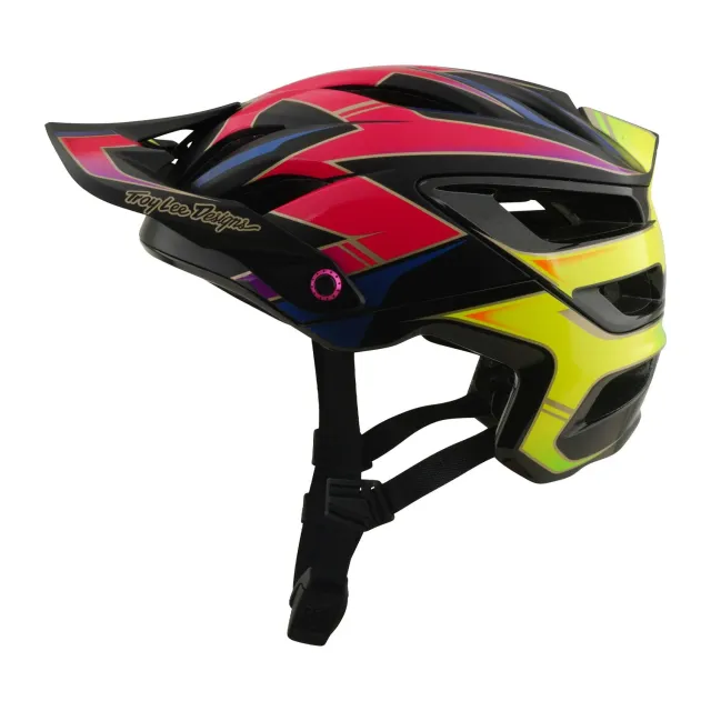 Troy Lee Designs A3 Electra Casco MTB Nero MIPS Ventilato