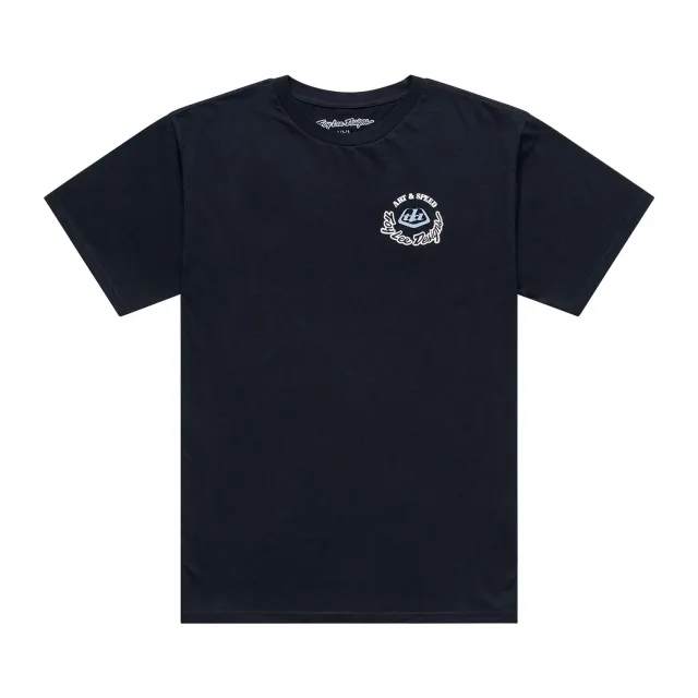 Troy Lee Designs Carb Club t-shirt uomo nera manica corta