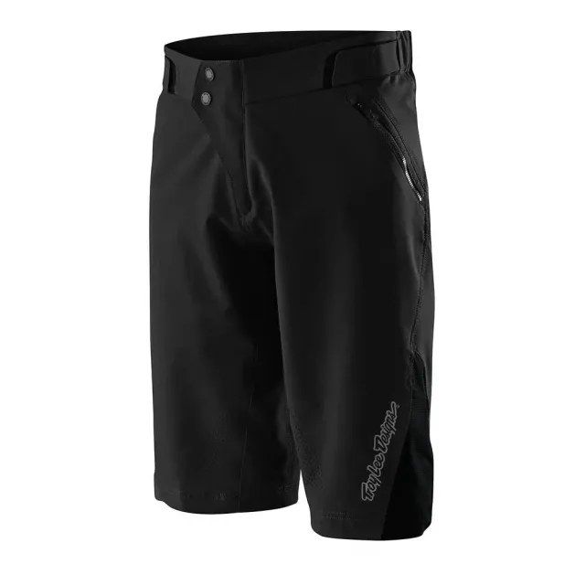 Troy Lee Designs Ruckus Solid pantaloncini bici neri con fondello
