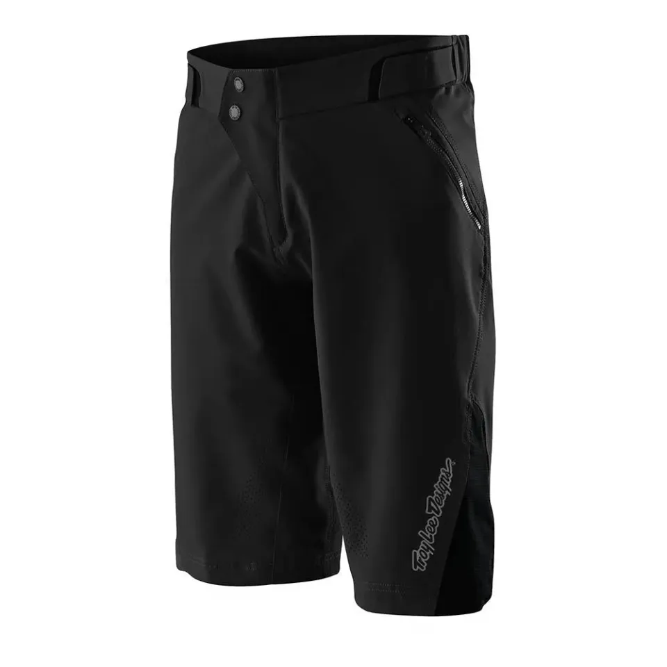 Troy Lee Designs Ruckus Solid pantaloncini bici neri con fondello