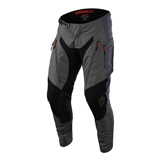 Troy Lee Designs Scout SE pantaloni moto grigio nero