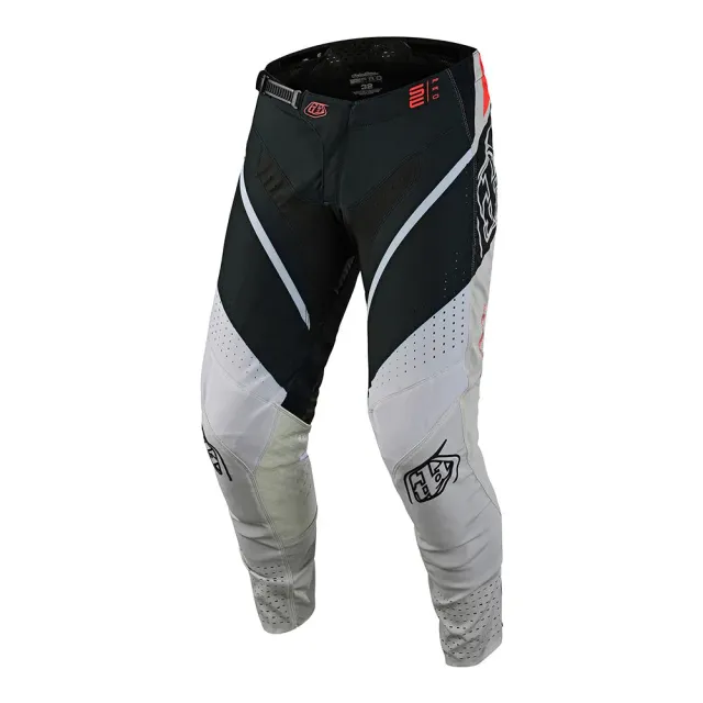 Troy Lee Designs SE Pro Lanes Pantaloni Moto Nero Arancio