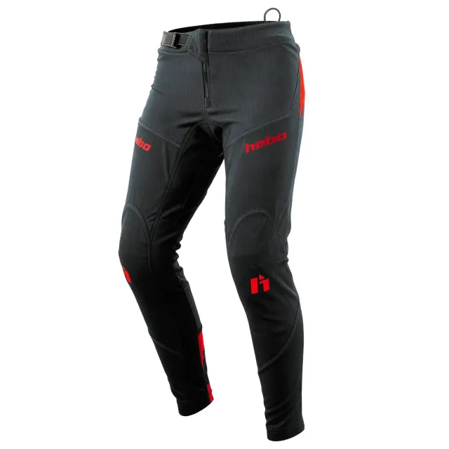 Hebo Tech Junior pantaloni moto bimbo neri protettivi