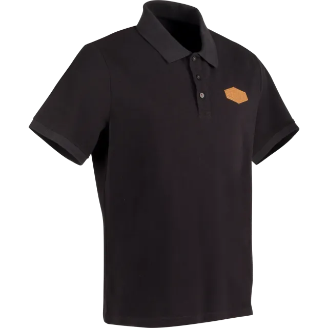 Segura Lady Polo 2023 polo moto donna nero in tessuto