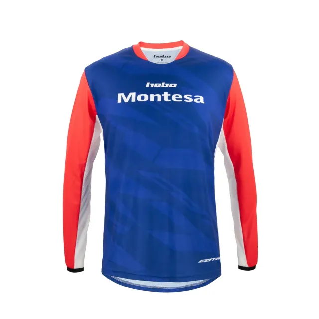Hebo Montesa Classic HE2188A t-shirt blu traspirante