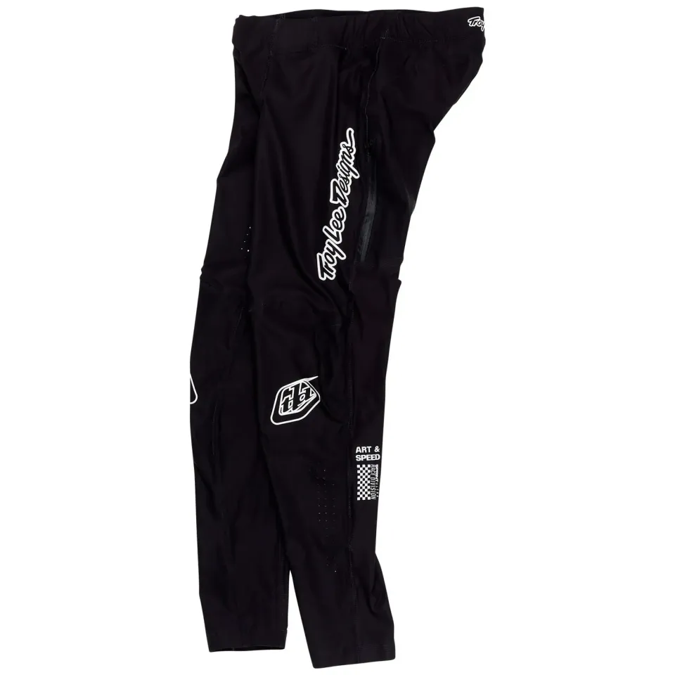 Troy Lee Designs Sprint Ultra Mono pantaloni bici neri ventilati