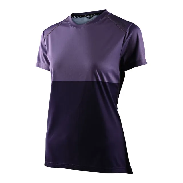 Troy Lee Designs Lilium Block maglia bici donna viola traspirante