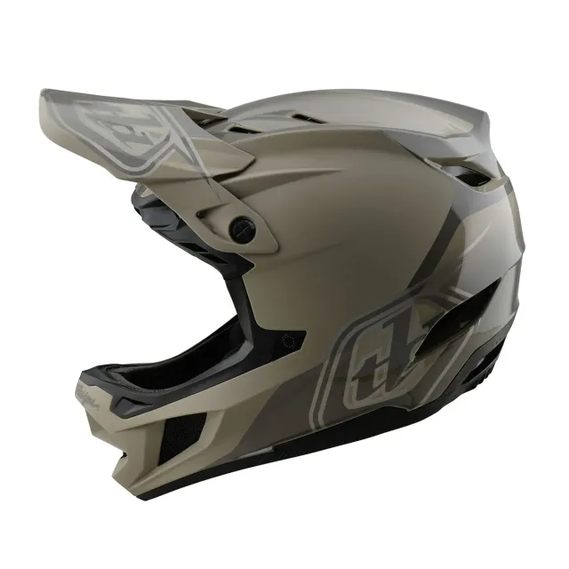 Troy Lee Designs D4 Polyacrylite MIPS Casco Timber